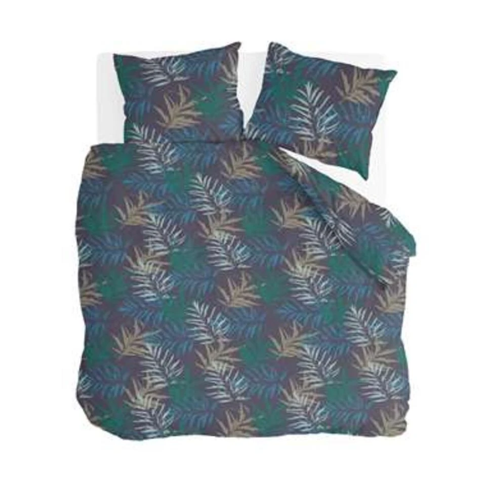 Byrklund - Dekbedovertrek Mysterious Jungle - 240x220 Cm - Blauw / Groen 3 Byrklund - Dekbedovertrek Mysterious Jungle - 240x220 Cm - Blauw / Groen