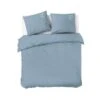 Dindi Home - Dekbedovertrek Plain Beauty - 240x220 Cm - Blauw -Kwaliteit Geselecteerde Dekbedovertrekkenwinkel 1673171694