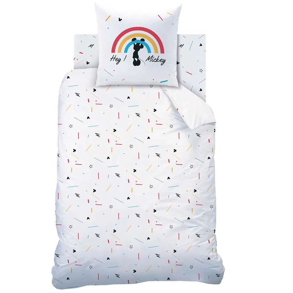 Disney Mickey Mouse Colourful - Dekbedovertrek-140x200cm 6 Disney Mickey Mouse Colourful - Dekbedovertrek-140x200cm - Afbeelding 4