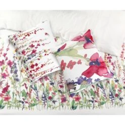 Papillon Dekbedovertrek Flowerfield - 140x200/220 Cm - Multikleur -Kwaliteit Geselecteerde Dekbedovertrekkenwinkel 1689071480 0103