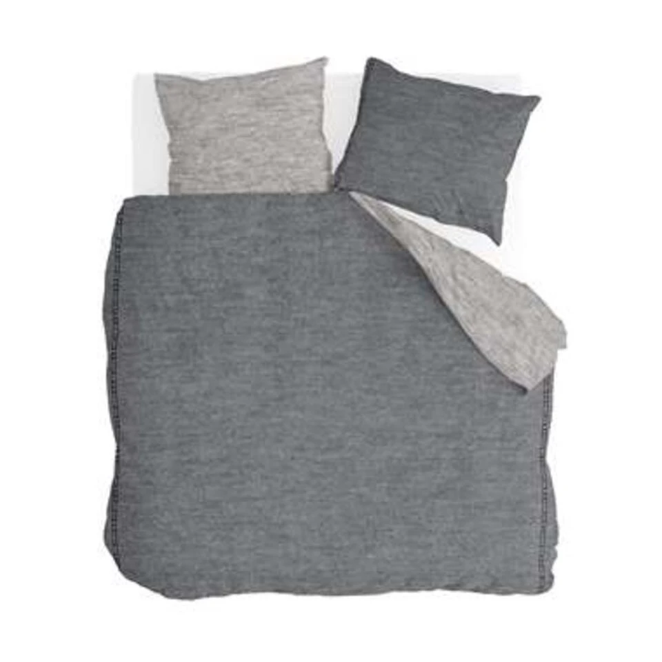 Walra - Dekbedovertrek Casual Beauty - 200x220 Cm - Grijs 3 Walra - Dekbedovertrek Casual Beauty - 200x220 Cm - Grijs
