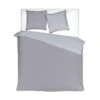 Mistral Home Dekbedovertrek 100% Gewassen Katoen Grijs 200x200 Cm -Kwaliteit Geselecteerde Dekbedovertrekkenwinkel 1701789894