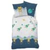 Matt & Rose Space - Kinderdekbedovertrek-140 X 200 - -Kwaliteit Geselecteerde Dekbedovertrekkenwinkel 1714472057