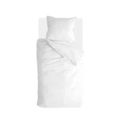 Walra - Dekbedovertrek Vintage Cotton - 140x220 Cm - Wit