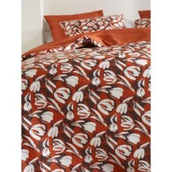 De Witte Lietaer Dekbedovertrek Tulipa - 200 X 200/220 Cm - Katoen -Kwaliteit Geselecteerde Dekbedovertrekkenwinkel 1752487048 0103