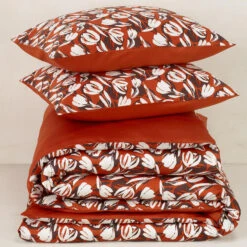 De Witte Lietaer Dekbedovertrek Katoen Tulipa - Hotelmaat - 260 X 240 Cm -Kwaliteit Geselecteerde Dekbedovertrekkenwinkel 1882793287 0103