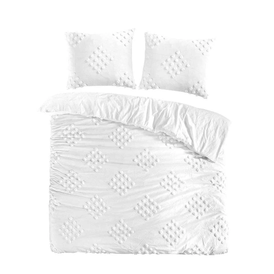 Papillon Deluxe+ Dekbedovertrek Helsinki - 240x200/220 Cm - Wit 3 Papillon Deluxe+ Dekbedovertrek Helsinki - 240x200/220 Cm - Wit