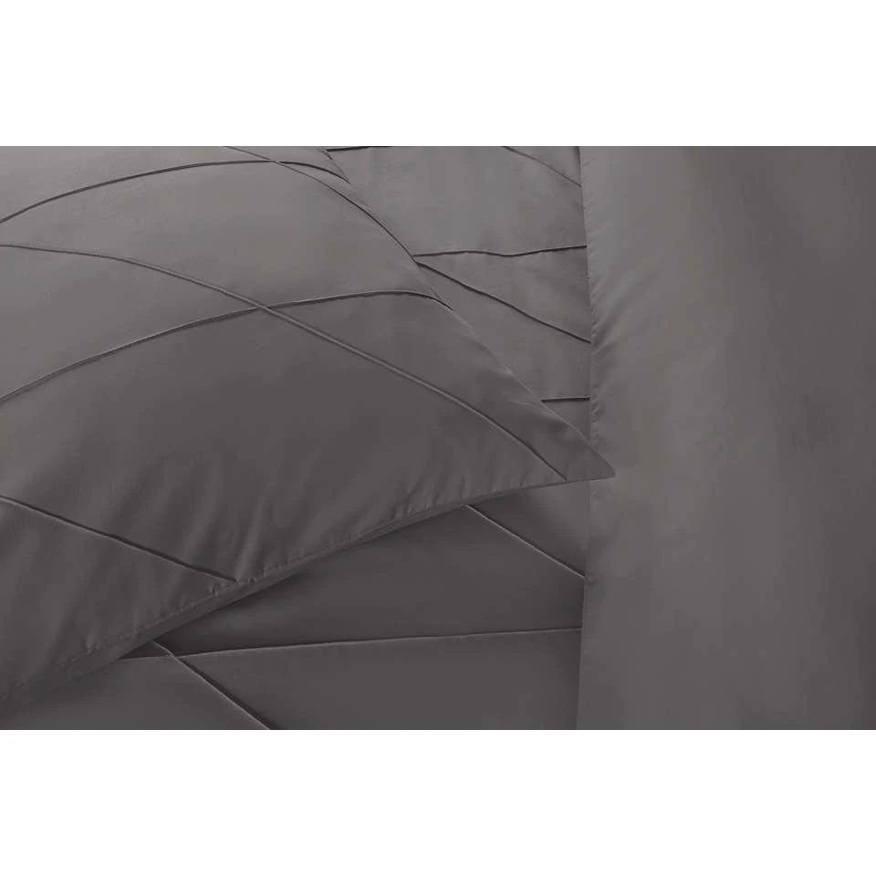 Papillon Dekbedovertrek Canberra - 240x200/220 Cm - Grijs 5 Papillon Dekbedovertrek Canberra - 240x200/220 Cm - Grijs - Afbeelding 3