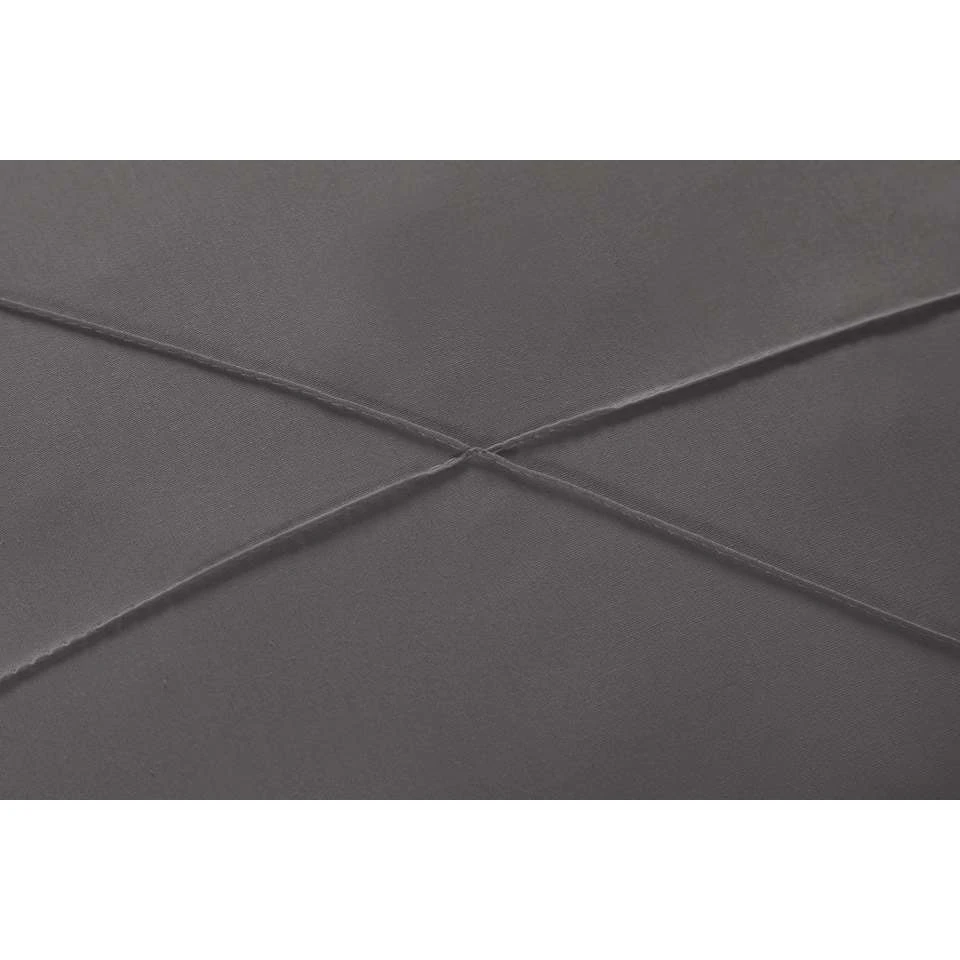 Papillon Dekbedovertrek Canberra - 240x200/220 Cm - Grijs 6 Papillon Dekbedovertrek Canberra - 240x200/220 Cm - Grijs - Afbeelding 4