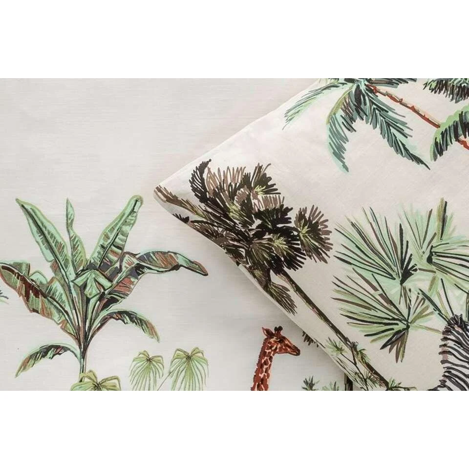 Comfort Dekbedovertrek Job Dieren - Off-white - 140x200 Cm 4 Comfort Dekbedovertrek Job Dieren - Off-white - 140x200 Cm - Afbeelding 2