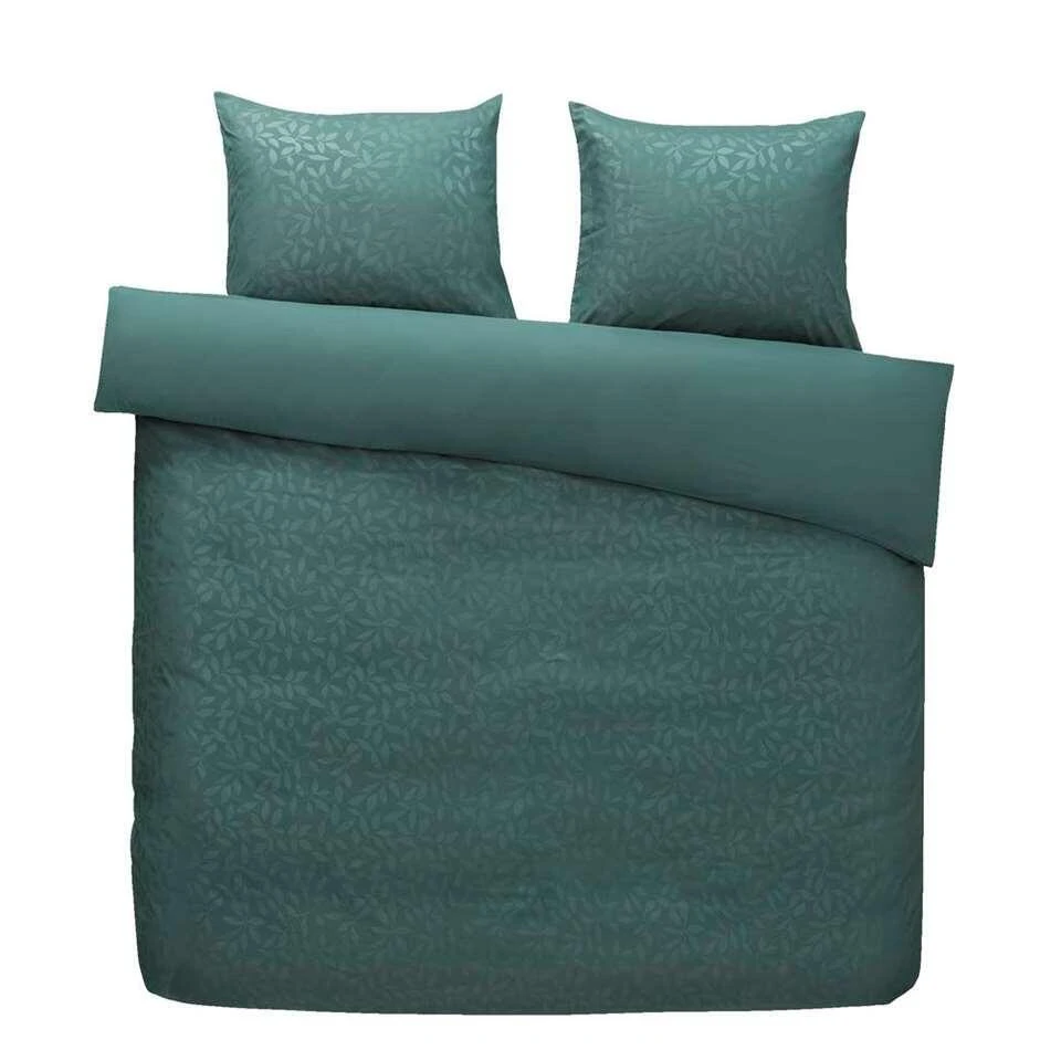 Easy Dekbedovertrek Lori Botanisch - Blauw - 200x200 Cm 3 Easy Dekbedovertrek Lori Botanisch - Blauw - 200x200 Cm