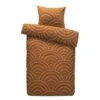 Comfort Dekbedovertrek Sendai Grafisch - Caramel - 140x200/220 Cm -Kwaliteit Geselecteerde Dekbedovertrekkenwinkel 31105995