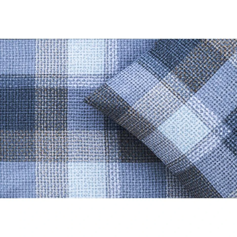 Comfort Dekbedovertrek Jona Ruiten - Blauw/antraciet - 200x200/220 Cm 4 Comfort Dekbedovertrek Jona Ruiten - Blauw/antraciet - 200x200/220 Cm - Afbeelding 2