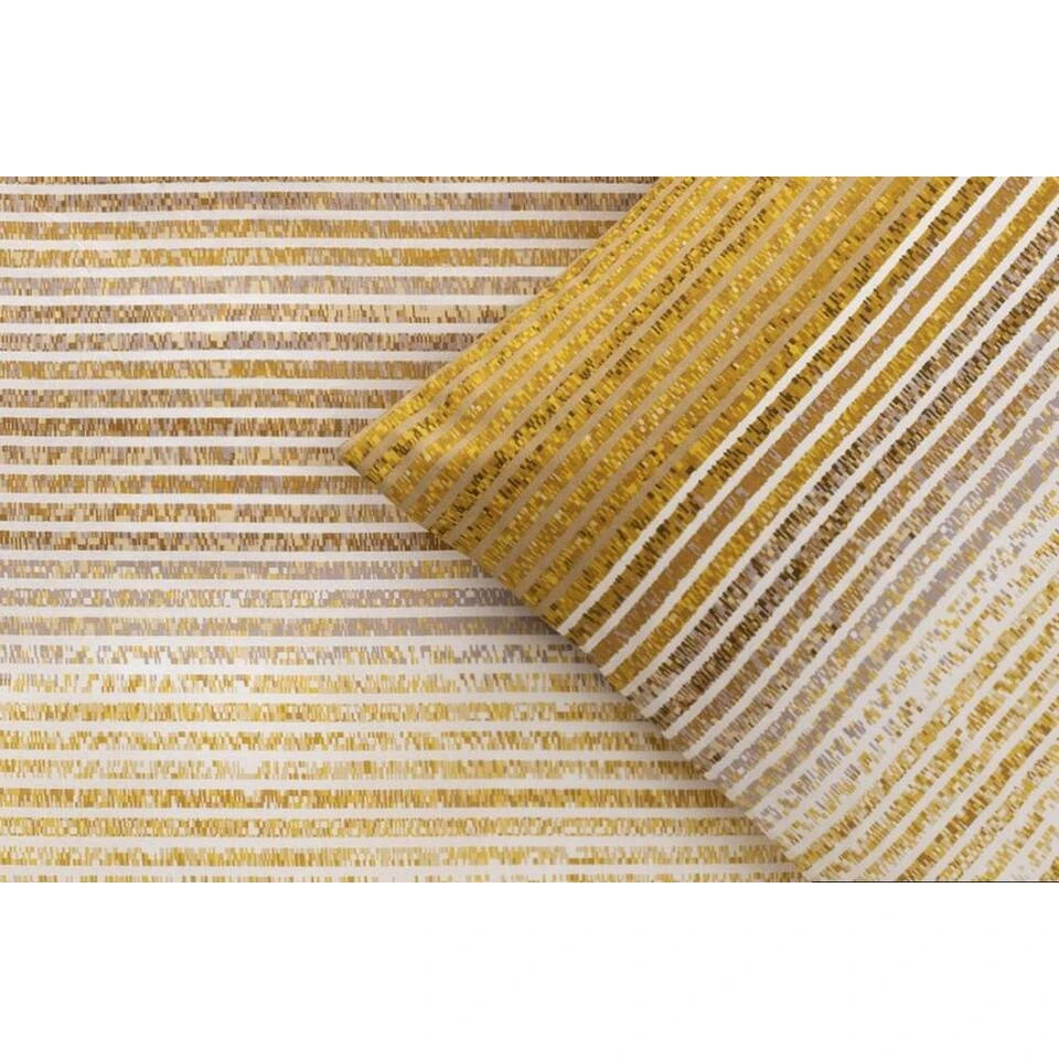 Dekbedovertrek Ivar - Oker - 240x220 Cm 4 Dekbedovertrek Ivar - Oker - 240x220 Cm - Afbeelding 2