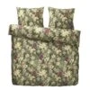 Dekbedovertrek Nenna Bloemen - Groen - 200x220 Cm -Kwaliteit Geselecteerde Dekbedovertrekkenwinkel 31106061