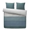 Dekbedovertrek Hedda Strepen - Blauw - 240x220 Cm -Kwaliteit Geselecteerde Dekbedovertrekkenwinkel 31106065