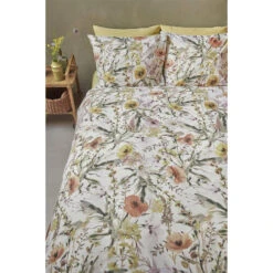 Ariadne At Home Dekbedovertrek Pretty Floral Bloemen - Naturel - 200x200/220 Cm -Kwaliteit Geselecteerde Dekbedovertrekkenwinkel 31106073 9050