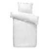 Royal Dekbedovertrek Cato Effen - Wit - 140x200/220 Cm -Kwaliteit Geselecteerde Dekbedovertrekkenwinkel 31106088