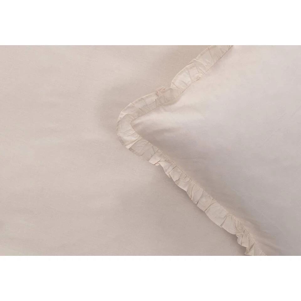 Royal Dekbedovertrek Cato Effen - Roze - 240x200/220 Cm 4 Royal Dekbedovertrek Cato Effen - Roze - 240x200/220 Cm - Afbeelding 2