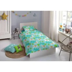 Good Morning Kinderdekbedovertrek Lara - Blauw - 140x200/220 Cm 5 Good Morning Kinderdekbedovertrek Lara - Blauw - 140x200/220 Cm -Kwaliteit Geselecteerde Dekbedovertrekkenwinkel 81019127 0200