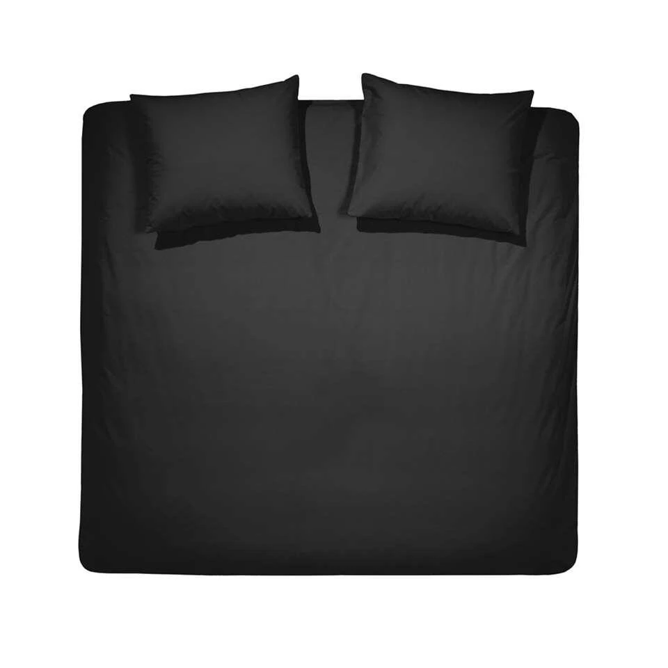 Cinderella Dekbedovertrek Weekend - Zwart - 200x200/220 Cm 3 Cinderella Dekbedovertrek Weekend - Zwart - 200x200/220 Cm