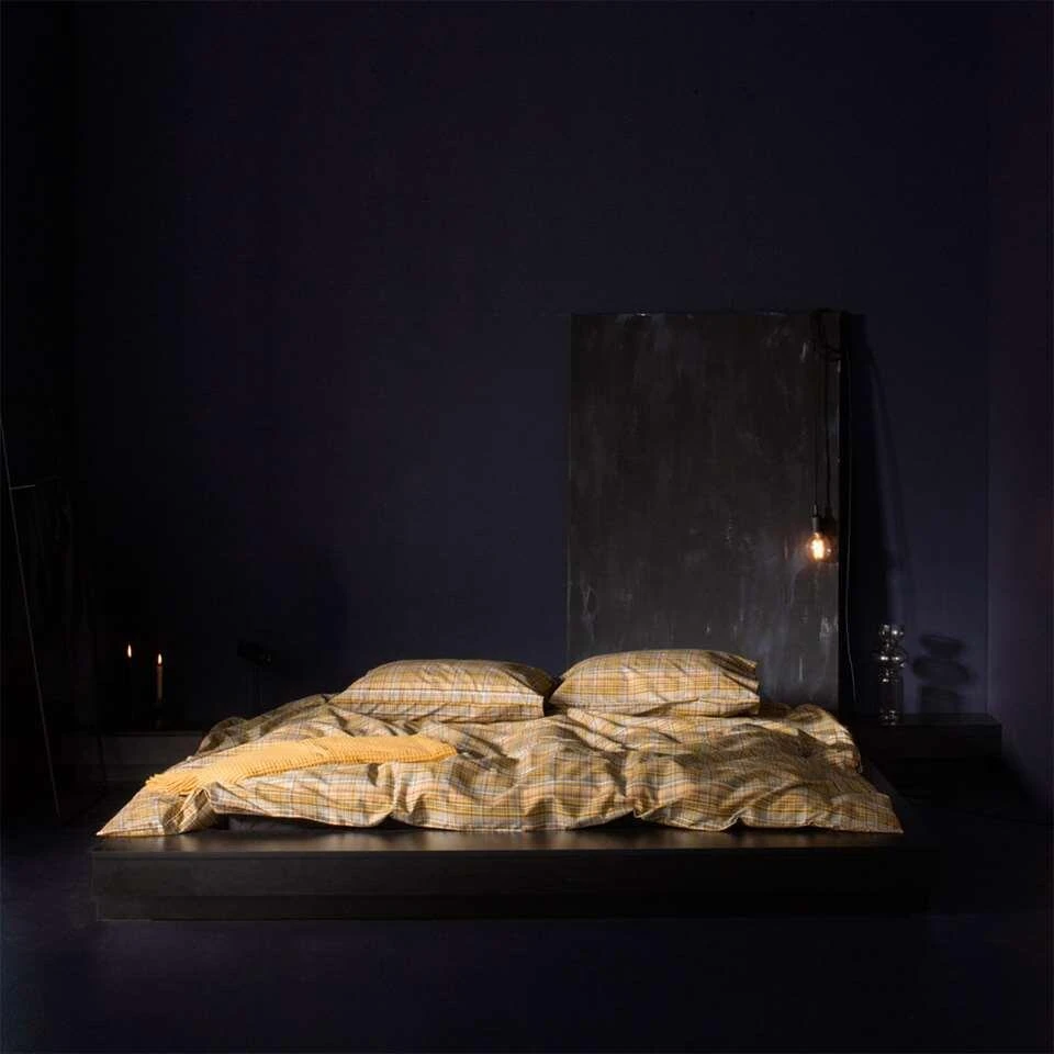 Damai Dekbedovertrek Signore - Oker - 260x200/220 Cm 4 Damai Dekbedovertrek Signore - Oker - 260x200/220 Cm - Afbeelding 2