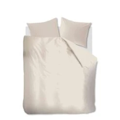 At Home By Beddinghouse Dekbedovertrek Easy - Zand - 200x200/220 Cm