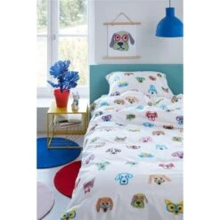 Ambiante Dekbedovertrek In Your Face - Multikleur - 260x200/220 Cm -Kwaliteit Geselecteerde Dekbedovertrekkenwinkel 81027859 0100