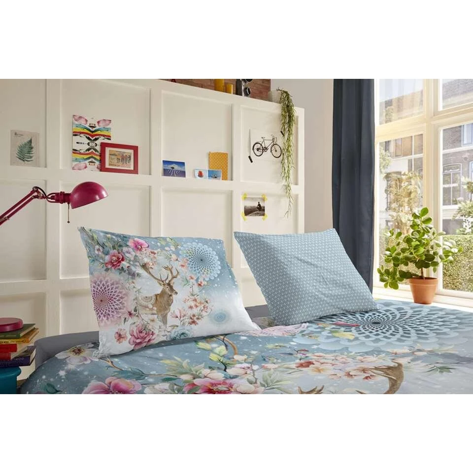 Hip Dekbedovertrek Flanel Desna - Multikleur - 240x200/220 Cm 4 Hip Dekbedovertrek Flanel Desna - Multikleur - 240x200/220 Cm - Afbeelding 2